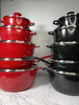 Ceramic Nonstick Pot Set