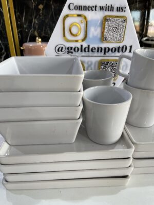 Stoneware dinner set
