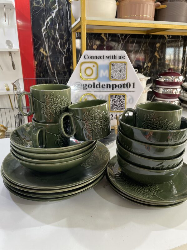 Stoneware 20pcs dinner set