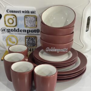 Stoneware dinnerset