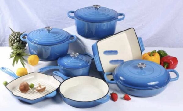Enamel pot set