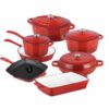 Enamel pot set