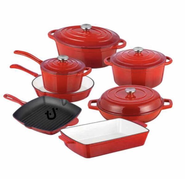 Enamel pot set