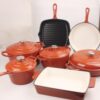 Enamel pot set