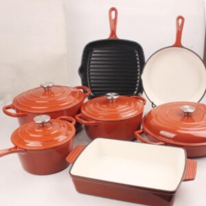 Enamel pot set