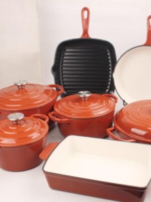 Enamel pot set